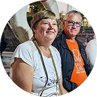 Hans en Marion 2024 in Egypte